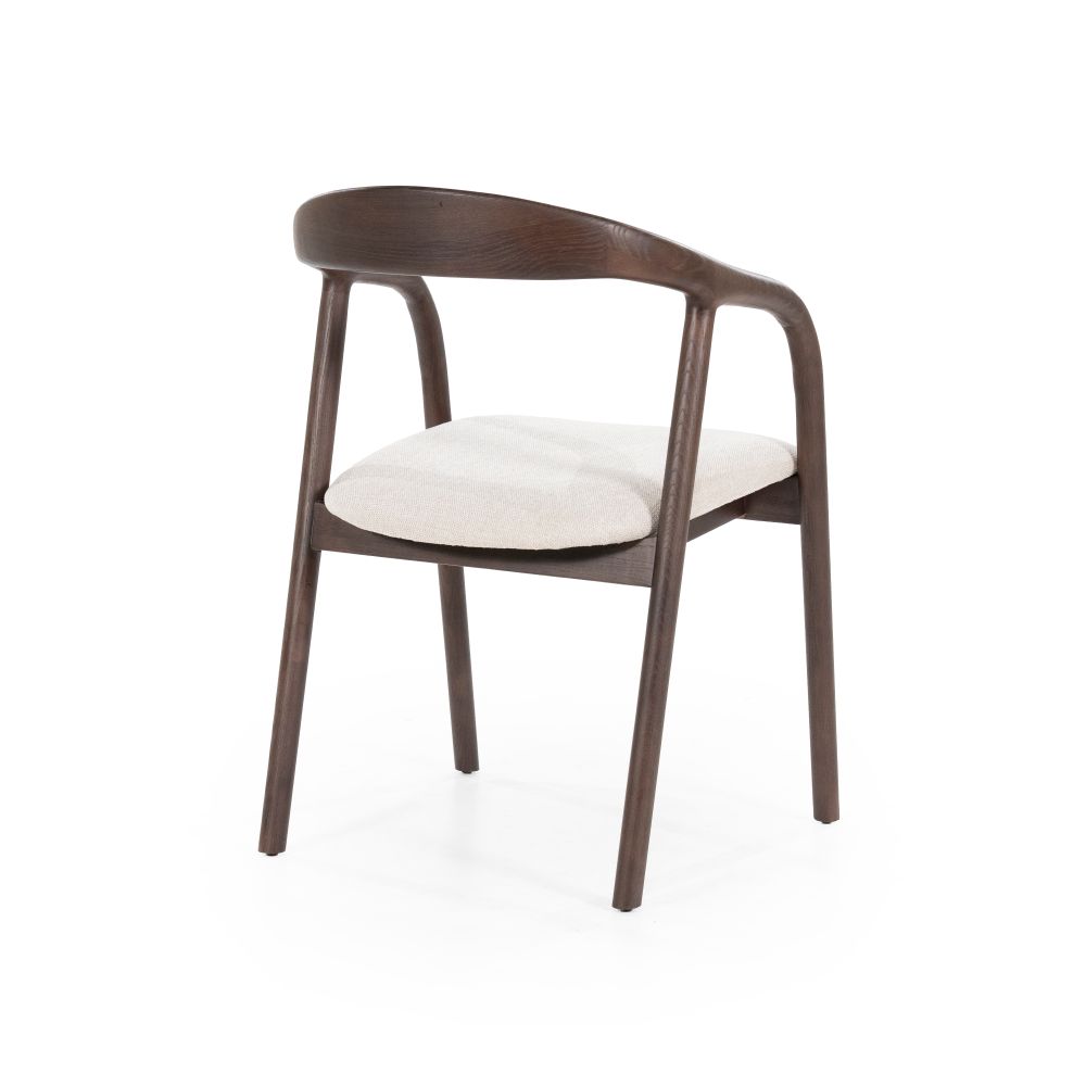 Eetkamerstoel RAYVEN - Bruin essenhout ELO 96230