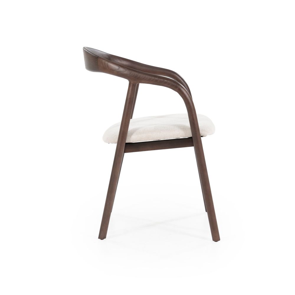 Eetkamerstoel RAYVEN - Bruin essenhout ELO 96230