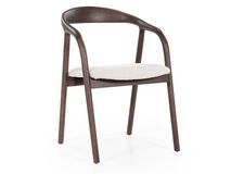 Eetkamerstoel RAYVEN - Bruin essenhout ELO 96230