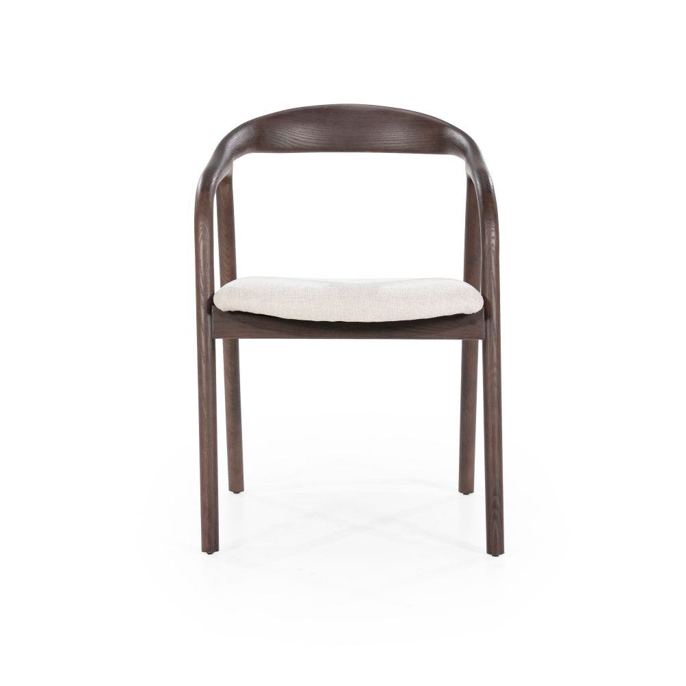 Eetkamerstoel RAYVEN - Bruin essenhout ELO 96230