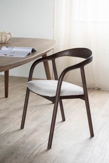 Eetkamerstoel RAYVEN - Bruin essenhout ELO 96230