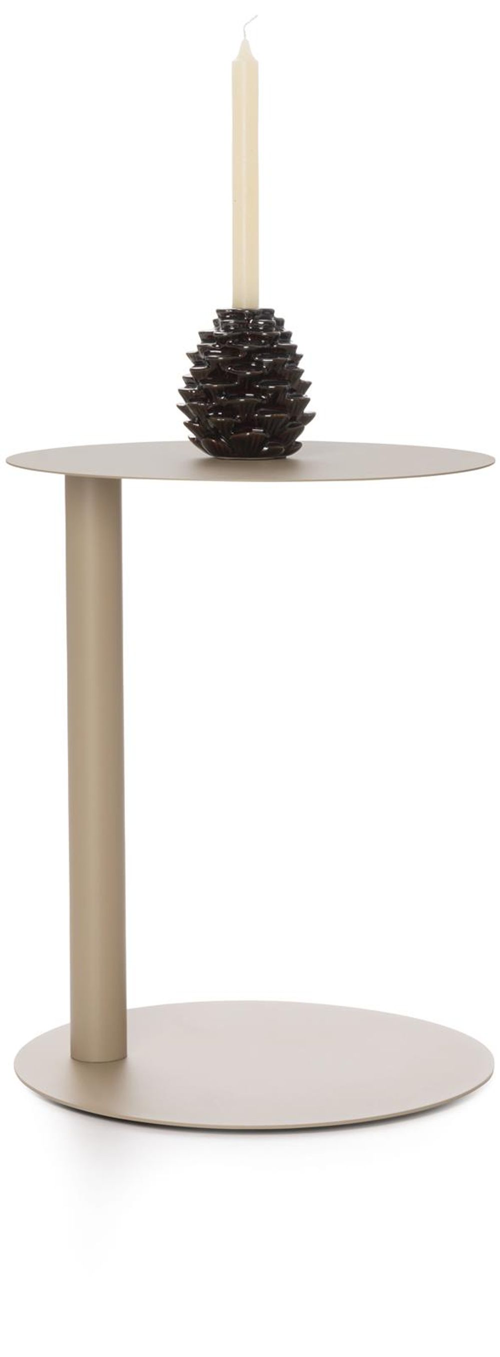 Bijzettafel OWEN - Taupe XOO 53014TAU