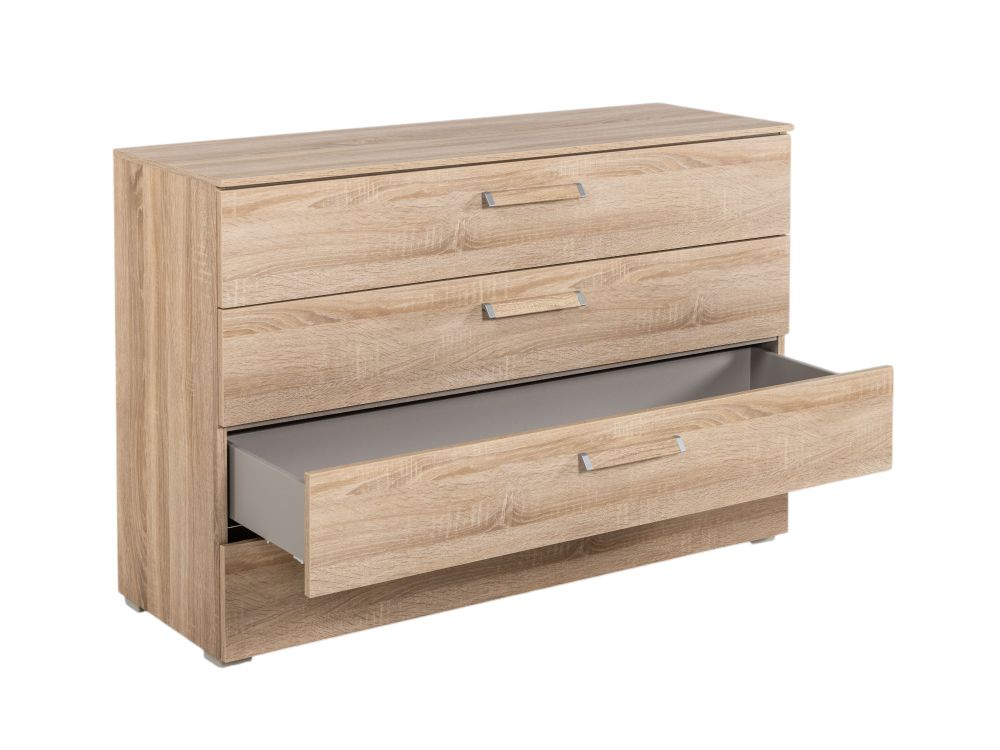 Commode 4 laden EVELYN - Sonoma Oak RCH-39-007-SOO
