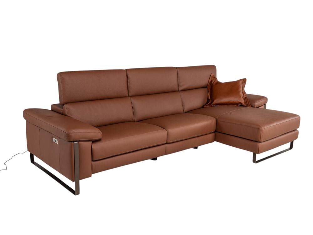 Hoekzetel AVION - Bruin leder C-FRF-81-HKS3