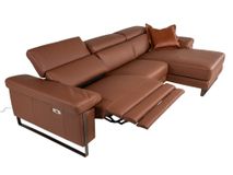 Hoekzetel AVION - Bruin leder C-FRF-81-HKS3