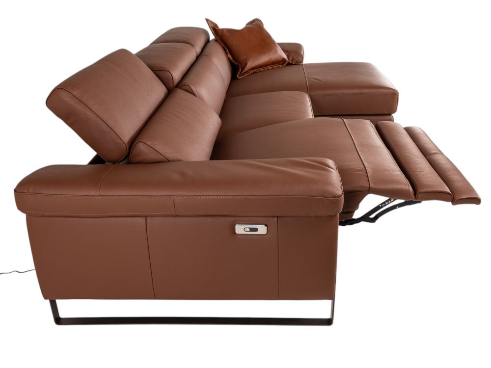 Hoekzetel AVION - Bruin leder C-FRF-81-HKS3