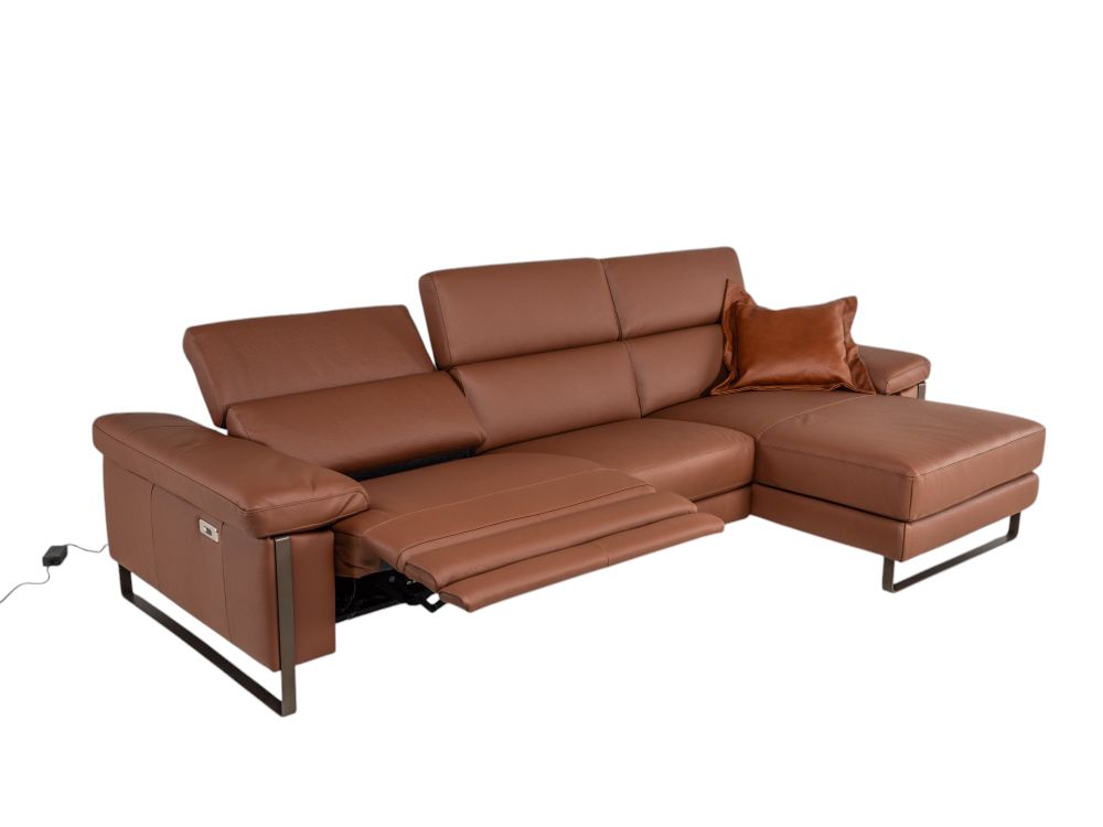 Hoekzetel AVION - Bruin leder C-FRF-81-HKS3