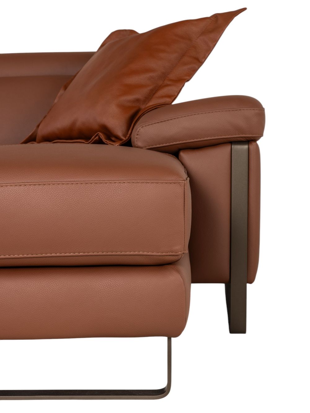 Hoekzetel AVION - Bruin leder C-FRF-81-HKS3