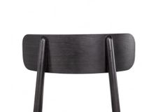 Eetkamerstoel CELESTE - Zwart beukenhout/Grijs U14-7-000005-BZ-CG