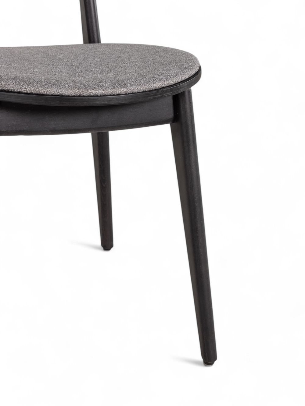 Eetkamerstoel CELESTE - Zwart beukenhout/Grijs U14-7-000005-BZ-CG