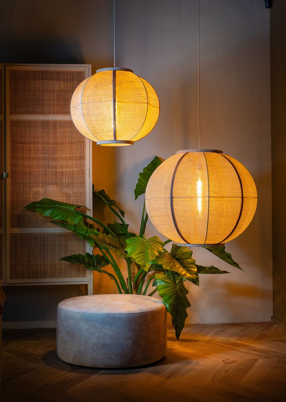 Hanglamp FABRIC - Sand ETH 05-HL4040-59