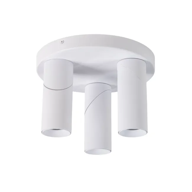 Plafondspot rond TWIST - Zwart