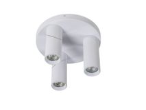 Plafondspot rond TWIST - Zwart FLT TWISTRO380