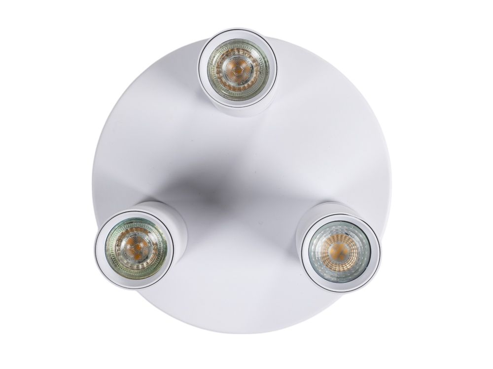 Plafondspot rond TWIST - Zwart FLT TWISTRO380