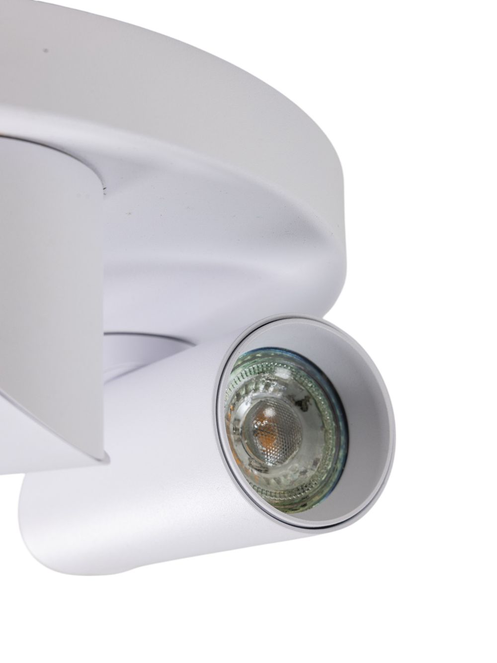 Plafondspot rond TWIST - Zwart FLT TWISTRO380