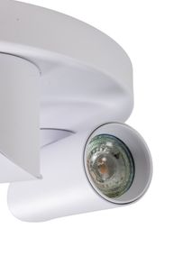 Plafondspot rond TWIST - Zwart FLT TWISTRO380