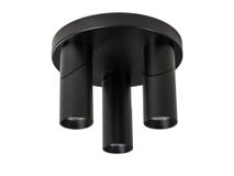 Plafondspot rond TWIST - Zwart FLT TWISTRO393