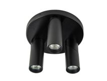 Plafondspot rond TWIST - Zwart FLT TWISTRO393