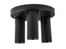 Plafondspot rond TWIST - Zwart FLT TWISTRO393