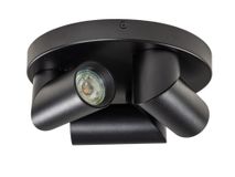 Plafondspot rond TWIST - Zwart FLT TWISTRO393