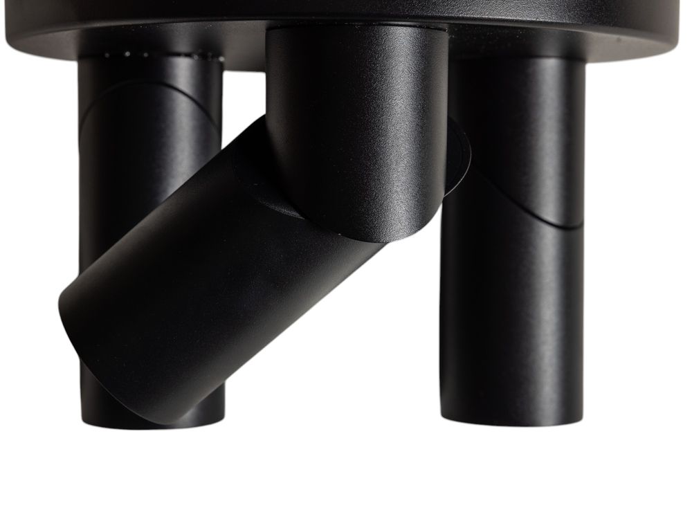 Plafondspot rond TWIST - Zwart FLT TWISTRO393