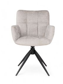 Armstoel met draaipoot REECE - Antraciet MXF-280-001-MON