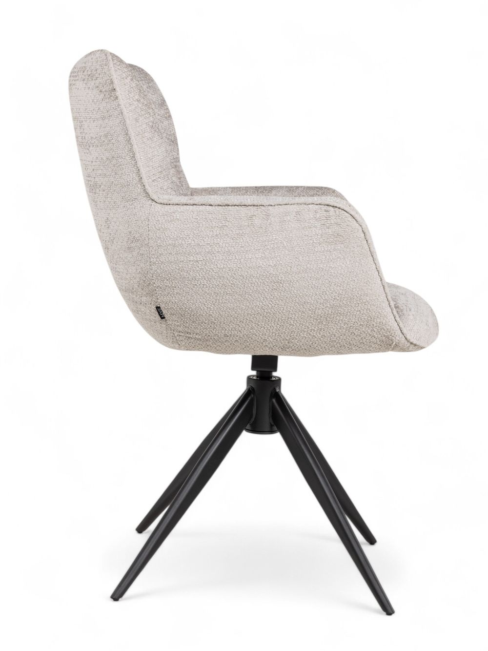 Armstoel met draaipoot REECE - Antraciet MXF-280-001-MON
