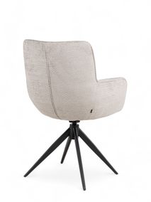 Armstoel met draaipoot REECE - Antraciet MXF-280-001-MON