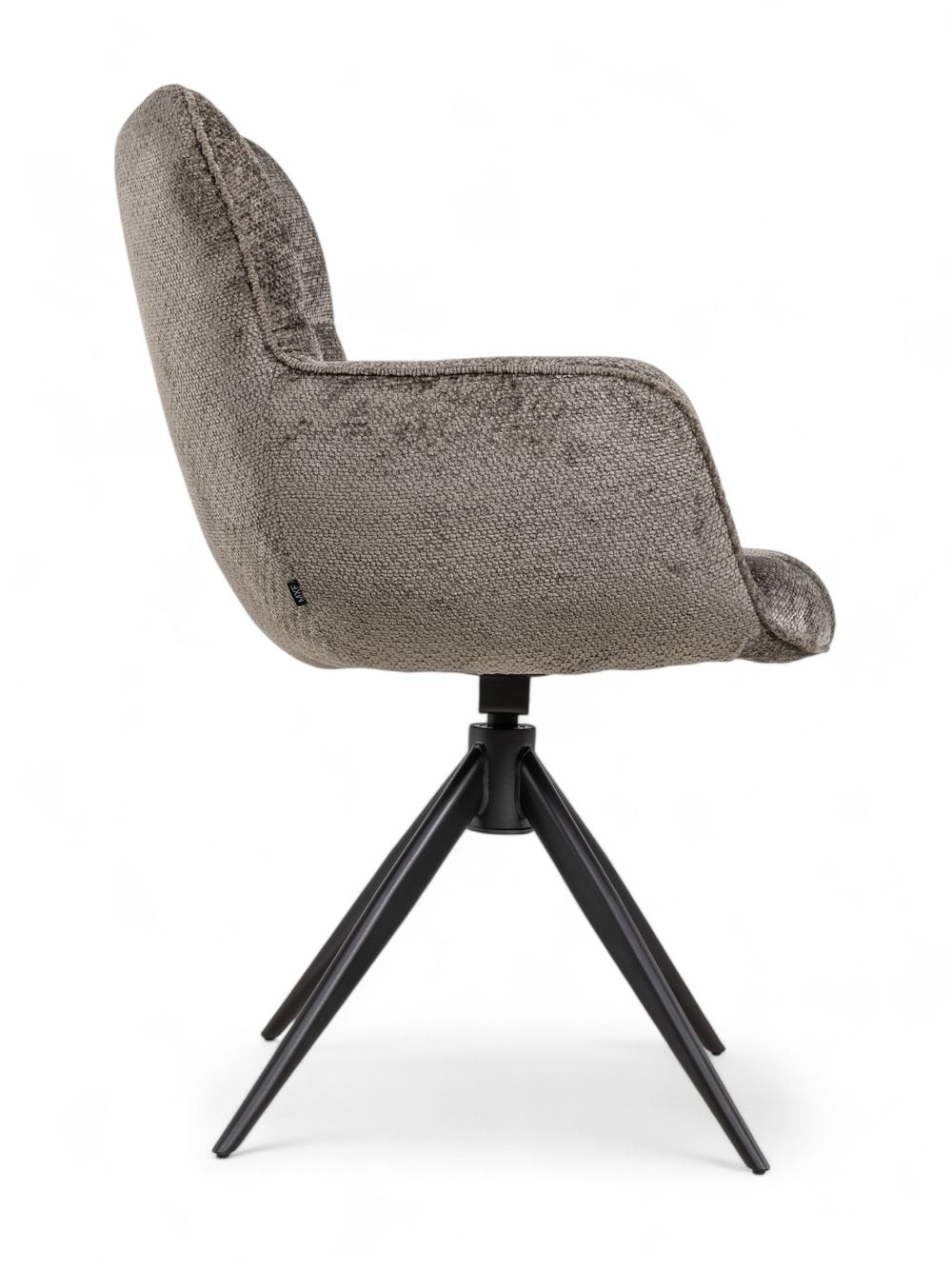 Armstoel met draaipoot REECE - Taupe MXF-280-001-MOT