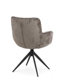 Armstoel met draaipoot REECE - Taupe MXF-280-001-MOT