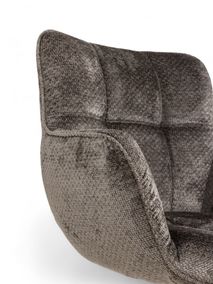 Armstoel met draaipoot REECE - Taupe MXF-280-001-MOT