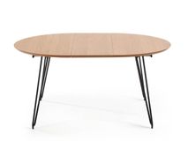 Uitschuifbare eetkamertafel NOVAC - Eikenfineer KAV CC1074M46