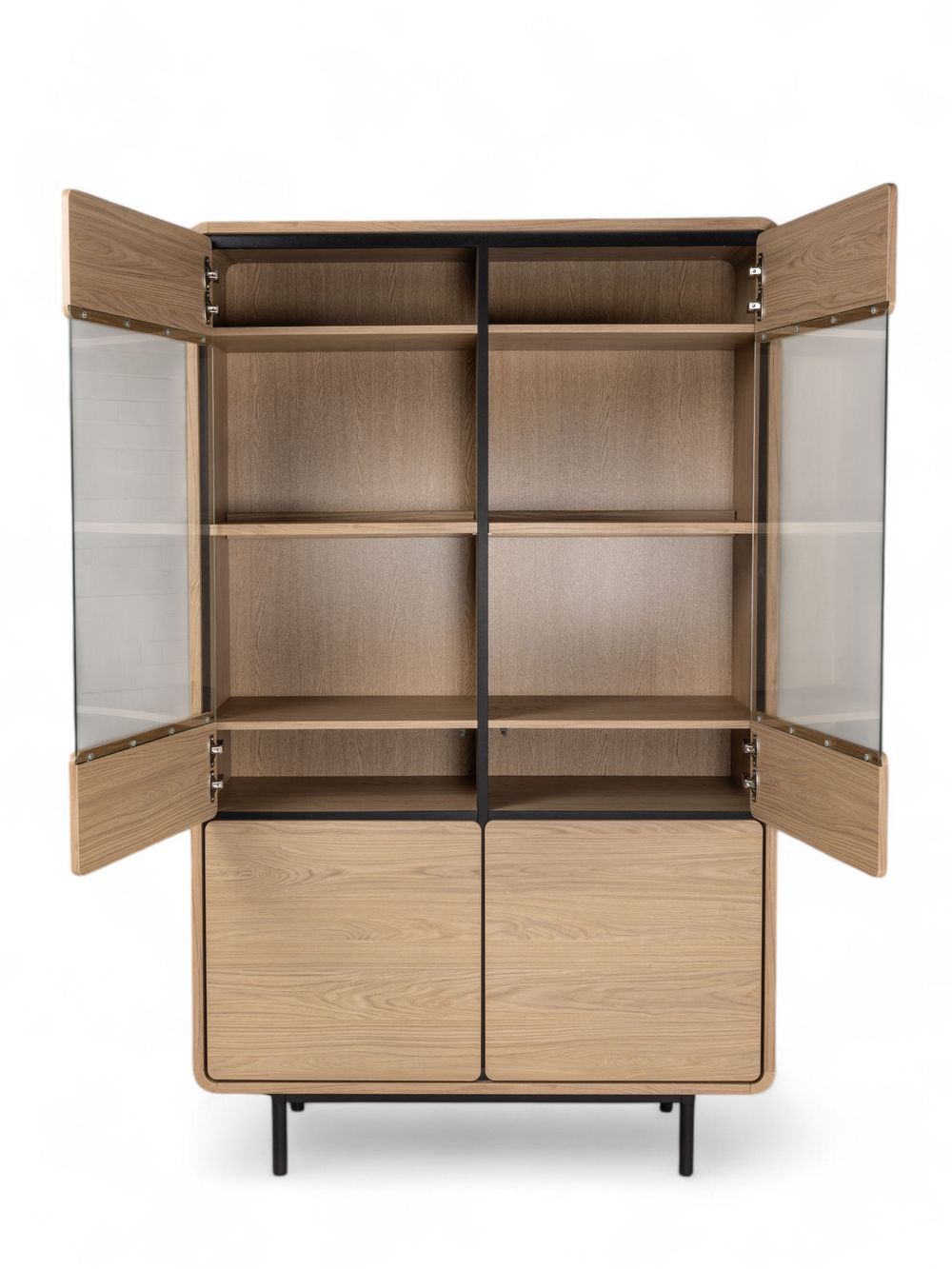Vitrine REDFORD incl. verlichting - Blond Oak C-MXF-284-VIT1