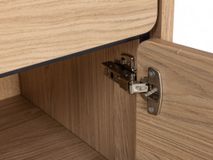 Vitrine REDFORD incl. verlichting - Blond Oak C-MXF-284-VIT1