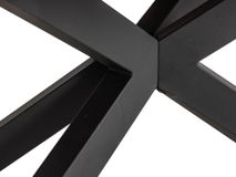 Tafel ovaal SCARLET - Old teak MXF SC T22