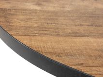 Tafel ovaal SCARLET - Old teak MXF SC T22