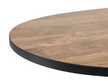 Tafel ovaal SCARLET - Old teak MXF SC T22