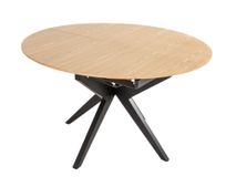Uitschuifbare eetkamertafel DUNES - Mountain Ash DEZ-46-000004