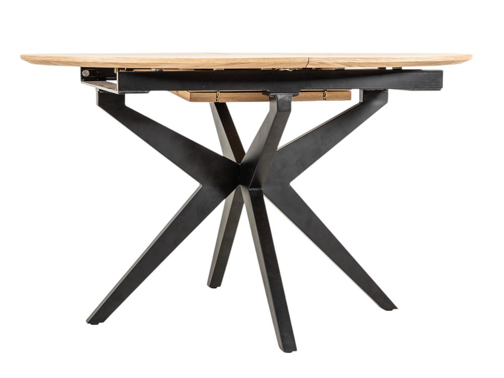 Uitschuifbare eetkamertafel DUNES - Mountain Ash DEZ-46-000004