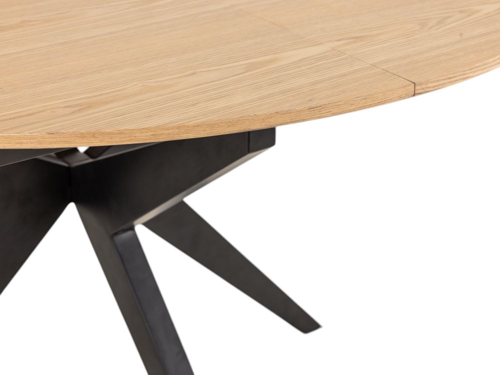 Uitschuifbare eetkamertafel DUNES - Mountain Ash DEZ-46-000004