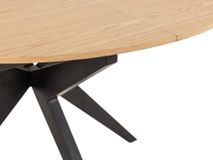Uitschuifbare eetkamertafel DUNES - Mountain Ash DEZ-46-000004