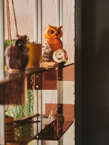 Voorraadpot CERAMIC OWL - Ceramic Roasted HKI ACE7288