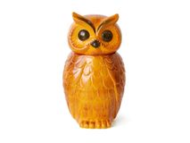 Voorraadpot CERAMIC OWL - Ceramic Roasted HKI ACE7288