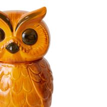 Voorraadpot CERAMIC OWL - Ceramic Roasted HKI ACE7288