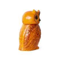 Voorraadpot CERAMIC OWL - Ceramic Roasted HKI ACE7288