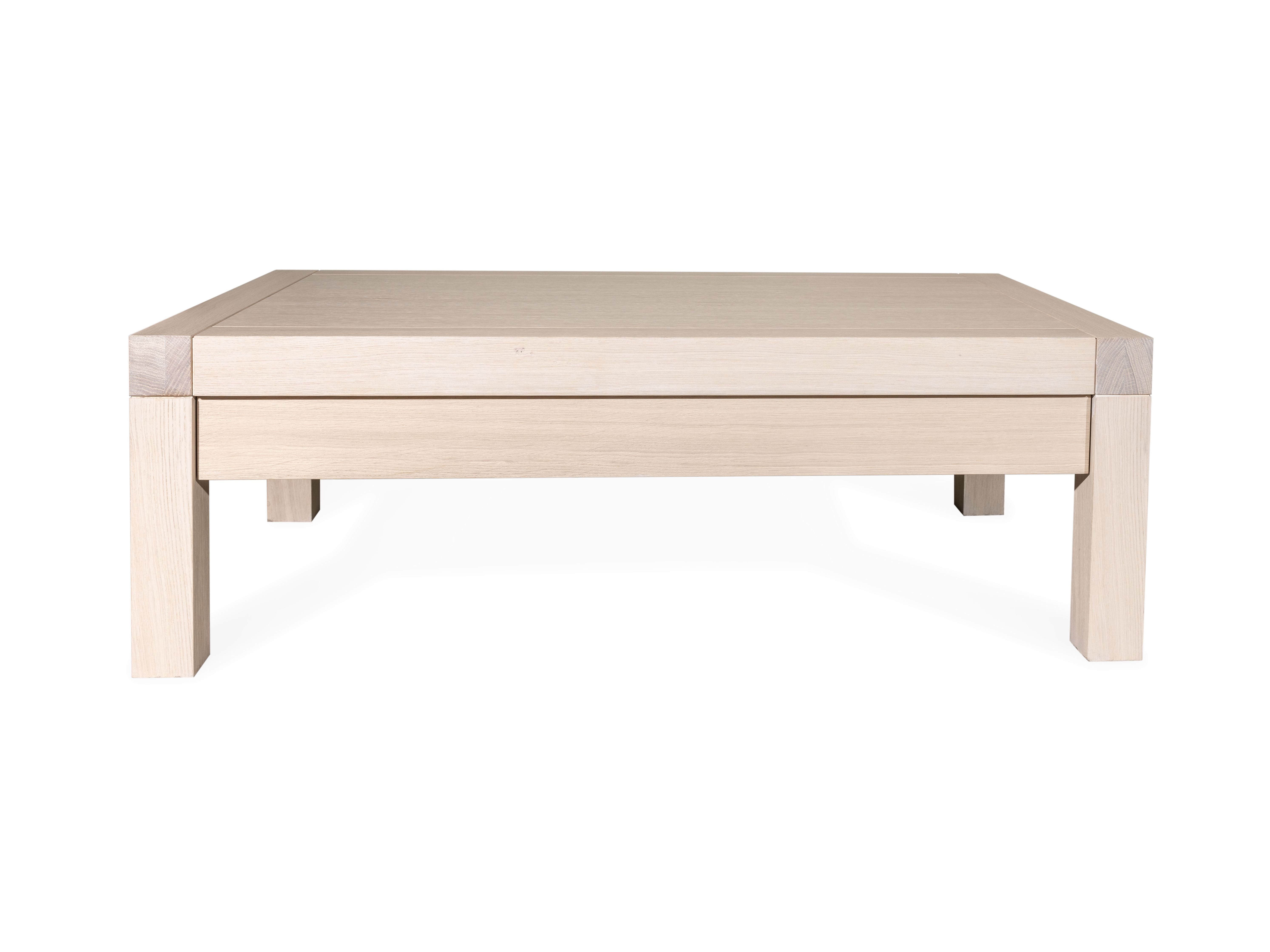 Salontafel met lade PETRA - Romantic White C-CRE-1-ST1