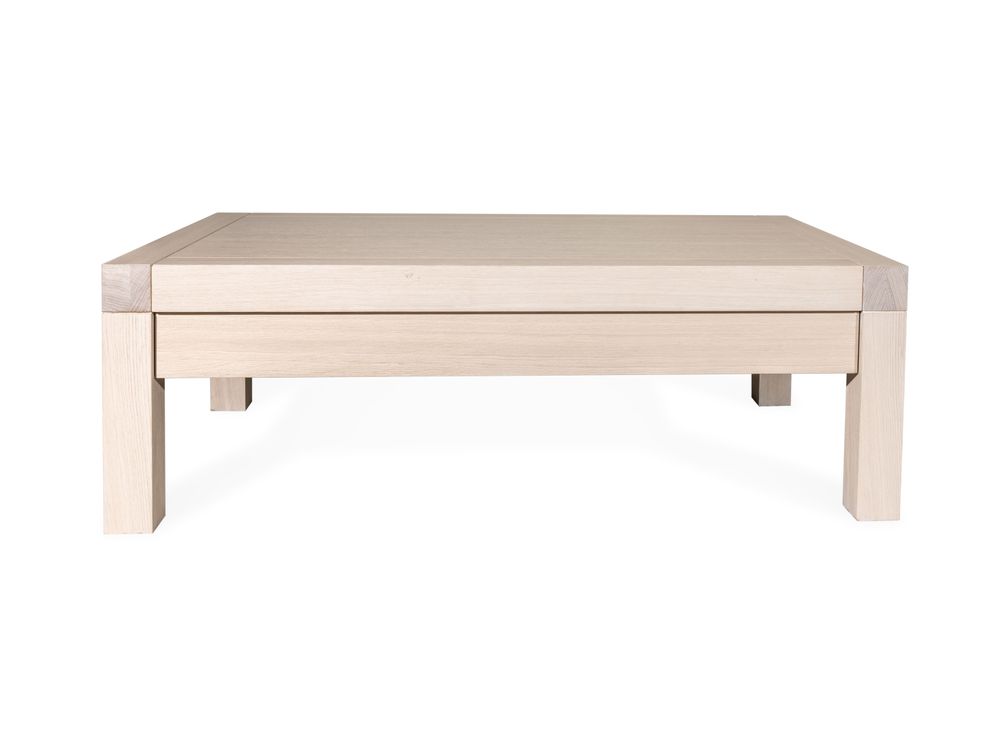 Salontafel met lade PETRA - Romantic White C-CRE-1-ST1