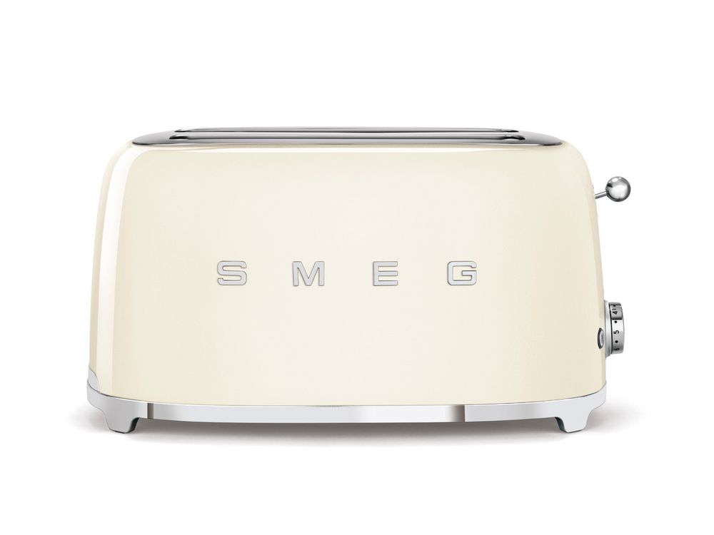 Broodrooster SMEG 2x4 - Zwart SMG TSF02CREU