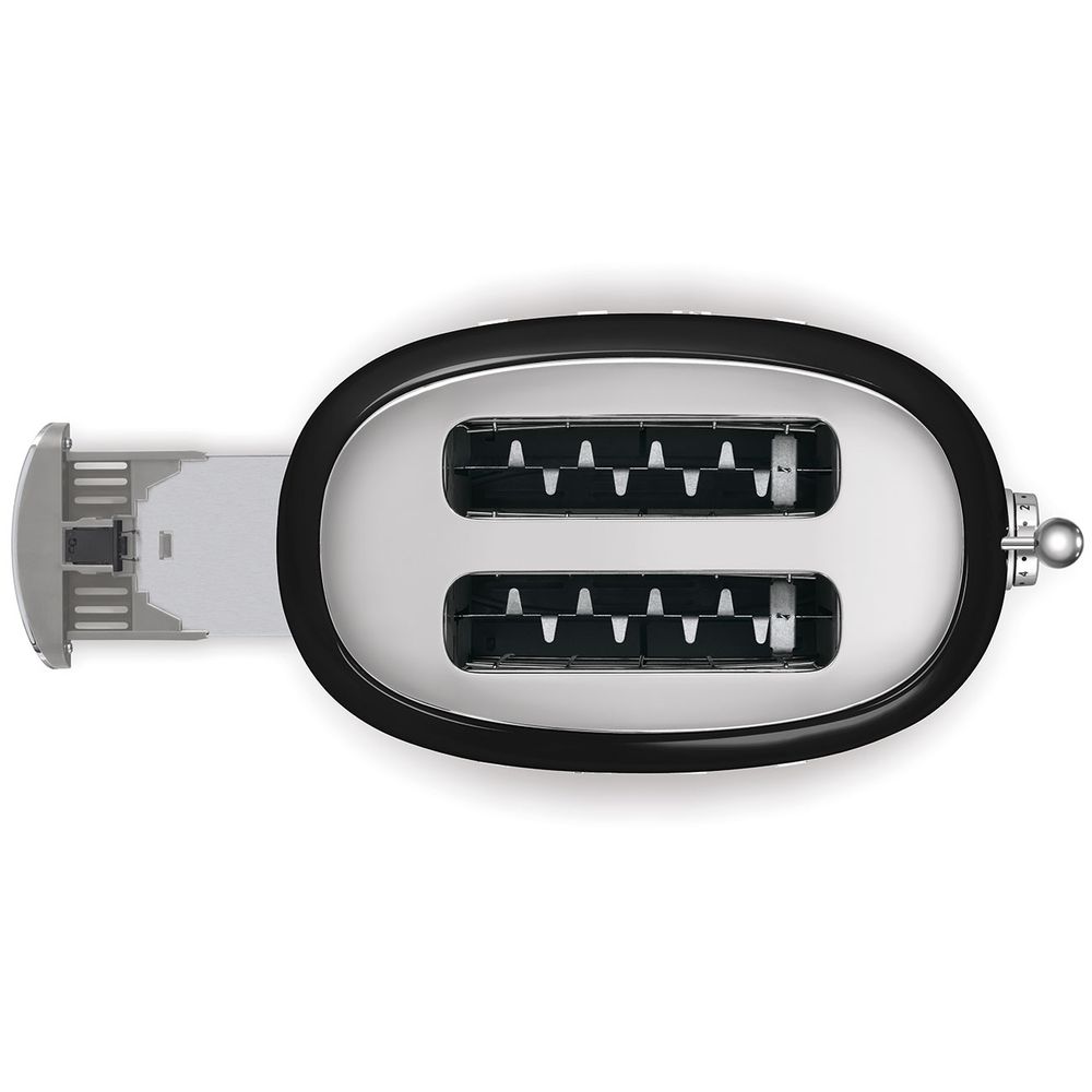 Broodrooster SMEG 2x2 - Gebroken Wit SMG TSF01BLEU