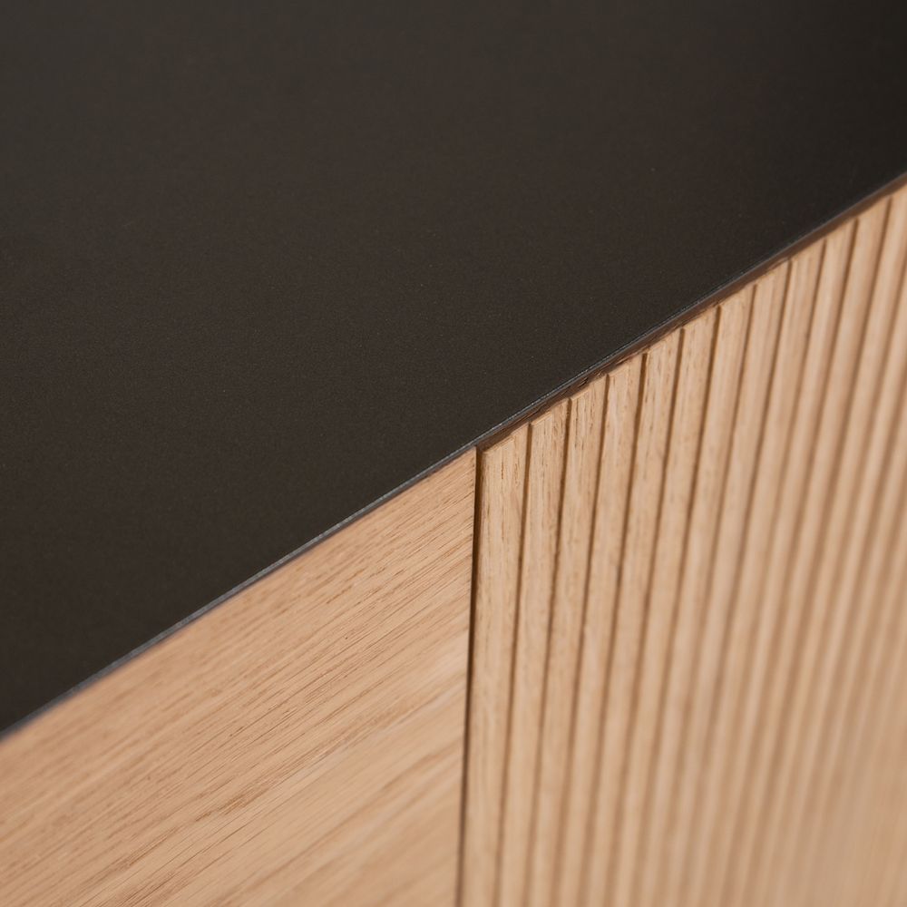 Tv-meubel RAFAL - Naturel Eiken LEL-31-000005